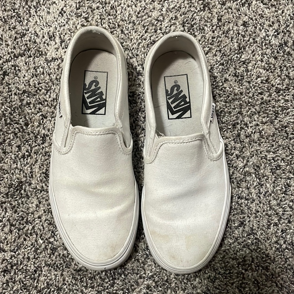 White vans. Size 5.